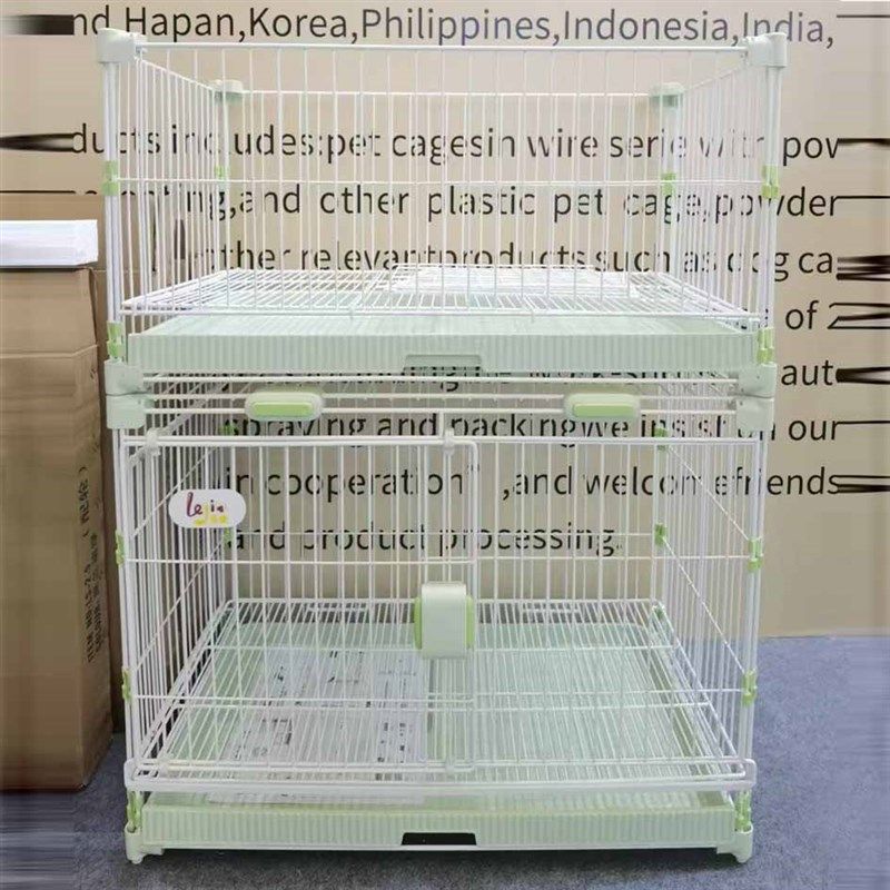 乐佳狗笼跑笼跑床中小型宠物展示笼拼接笼猫笼多功能可叠放围栏