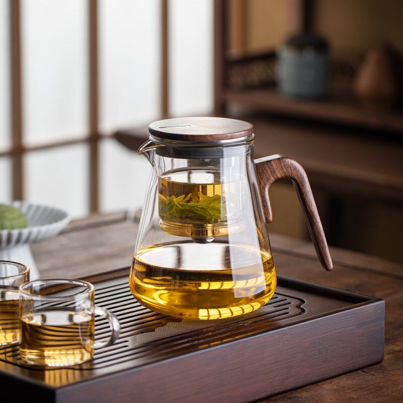 飘逸杯磁吸式一键过滤冲茶壶办公室懒人泡茶神器小青柑专用沏茶壶