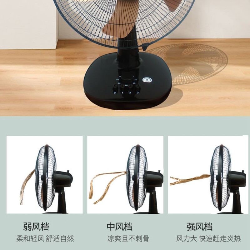 交直流船用风扇 24V220V智能转换台扇金属叶片大风量5叶新款电板