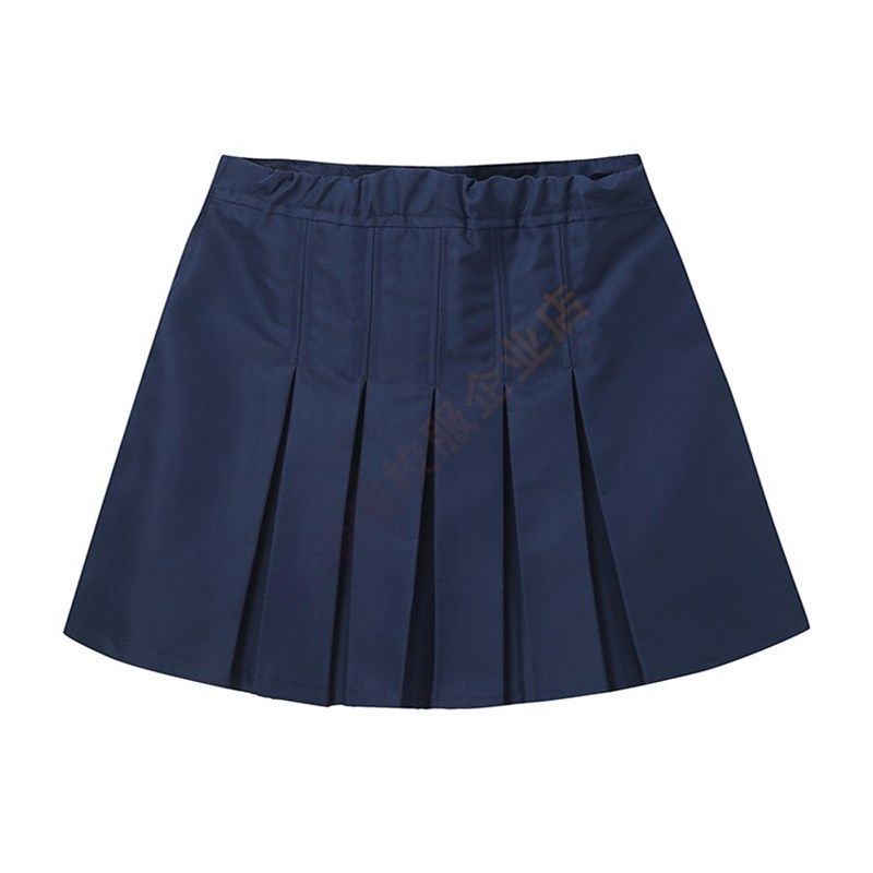 英伦学院幼儿园园服春夏装儿童校服小学生演讲服卡其色百褶半身裙