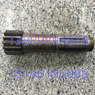 中捷镗床配件 T6111B TPX6111B 平旋盘齿轮轴 30304 Z15 齿轮轴