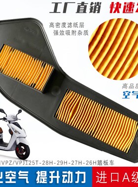 适用大阳摩托车VPZ/VPJ125T-28H-29H-27H-26H空气滤芯 滤清器空滤