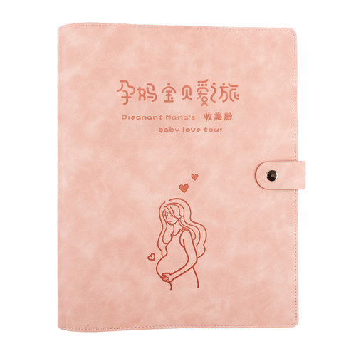 孕检报告单收纳册孕妈妈孕妇b超体检单a4文件夹资料多功能活页孕