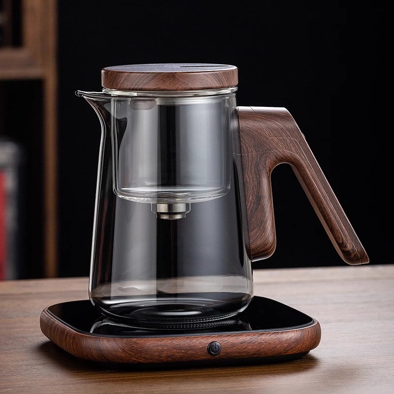 孟瀚飘逸杯泡茶壶茶水分离玻璃内胆办公室泡茶神器茶具套装泡茶杯