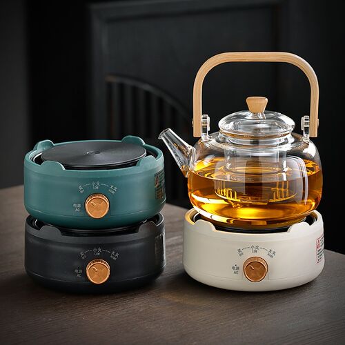 500W电热炉家用小型电炉煮茶器咖啡摩卡壶加热炉迷你调温炉电陶炉