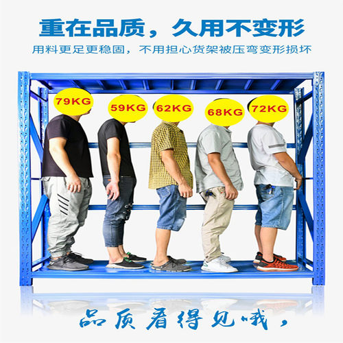 货架展示架置物多层仓储库房可拆卸重型仓库家用铁架多功能简易