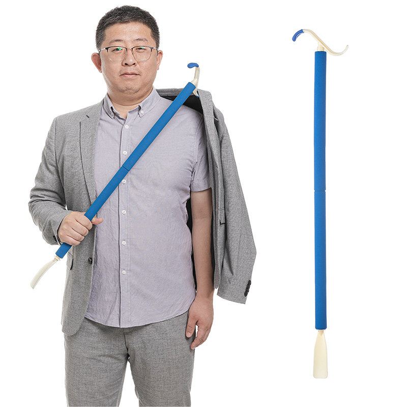 穿鞋辅助杆家用拼接超长鞋拔子残疾人用脱袜器提鞋神器