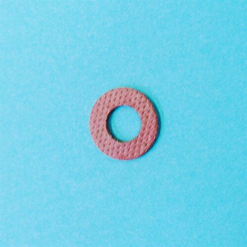 M4*8*厚0.5MM0.8MM1mm毫米螺丝垫圈红色快巴纸圆形绝缘垫片包邮