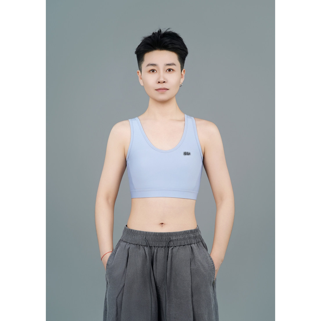 高端乳胶束胸内衣超平胸显胸小缩胸帅t运动背心学生裹胸塑胸带