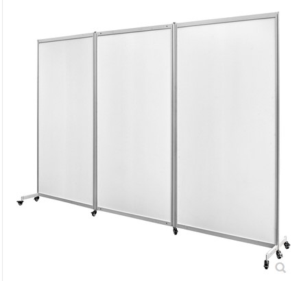 车间移动办公室作品展示架隔墙