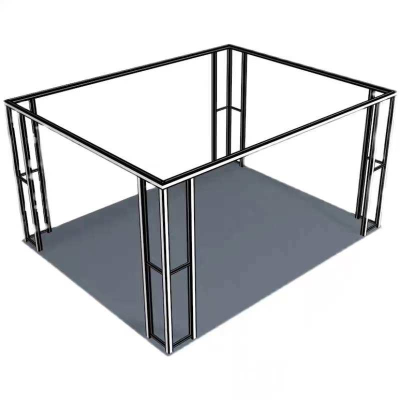 快闪店巡展展台搭建材料易拆装运输方便活动快装展示架服装商场