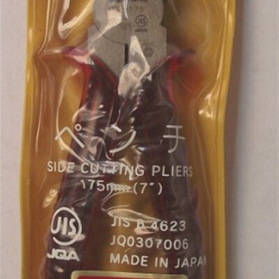 进口日本 PEAKS三山牌 7寸 平嘴钳 钢丝钳 老虎钳 CP-175P (7)