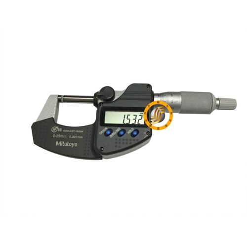 日本三丰293-821数显外径千分尺0-25mm千分尺分厘卡螺旋测微器