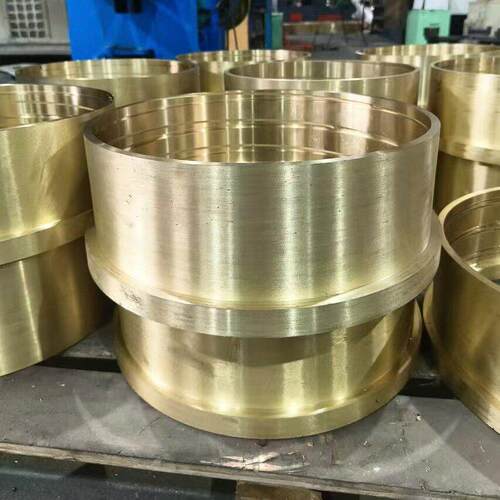定ZCuS000107n10制P1锡青铜法兰轴套工耐磨耐腐蚀法业兰套规格齐