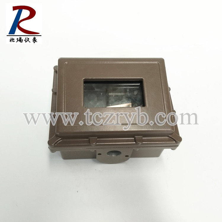 气体兆瑞新款安装工程涡街电磁涡轮漩涡流量计变送器铝外壳 ZR-50