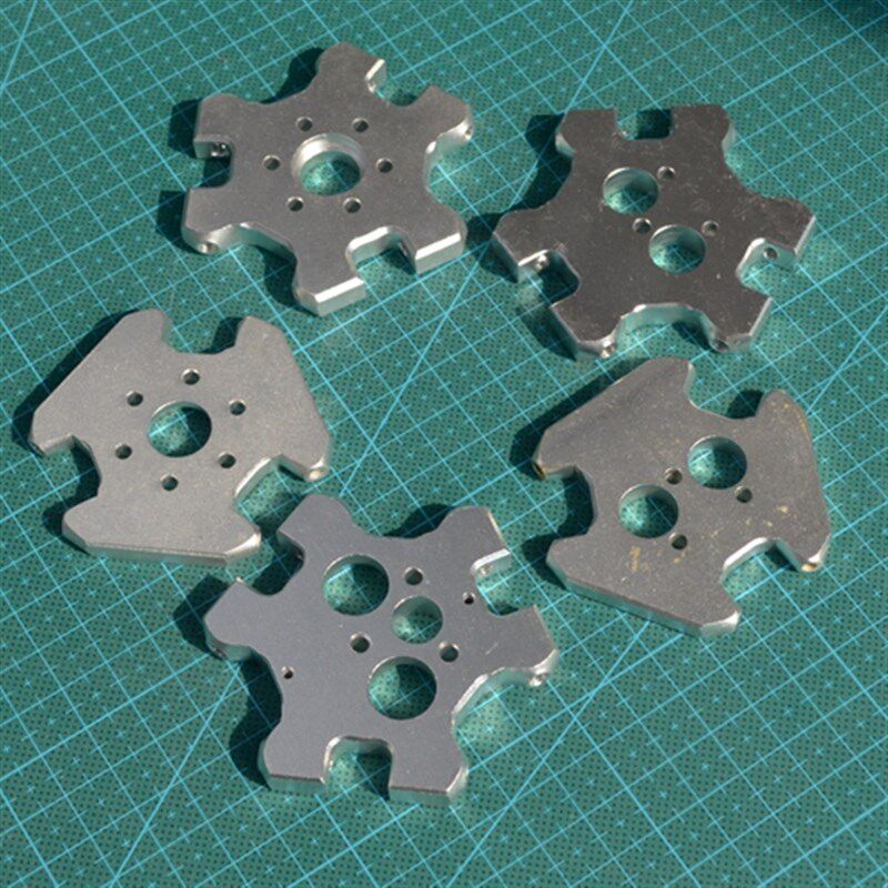 3D印表机配件 铝合金全金属M3/M4双 deltaKossel 鱼眼效应器 吊台