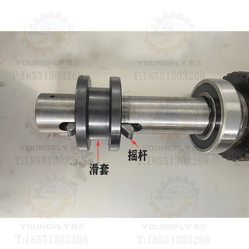 大连CD6140A CD6150A车床床头主轴箱一轴离合器总成