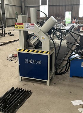 数控圆管冲孔机全自动货架打孔机防盗网百叶窗开孔切断一体机器