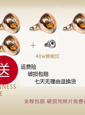 浴霸取暖灯长版 通用磨砂 护眼 防水防爆浴霸灯保温灯泡 275W 220