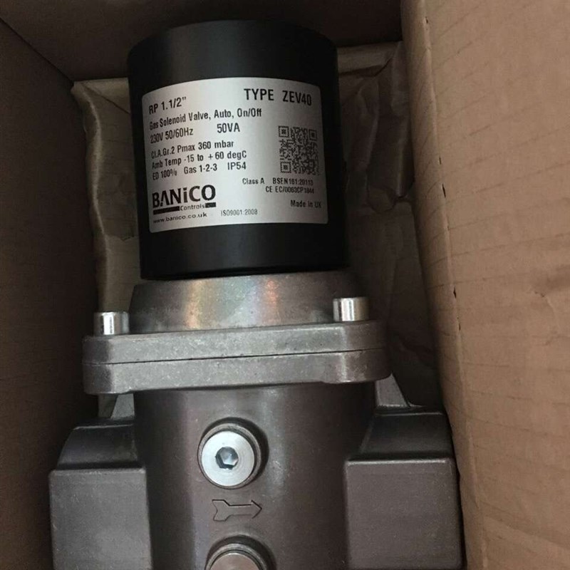 英国博尼科ZEV40 DN40,ZEV50 DN50电磁阀ZEVS50