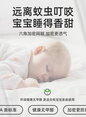 落地蚊帐家用2024年新款卧室y老式三开门宫廷公主高级床幔纹账202