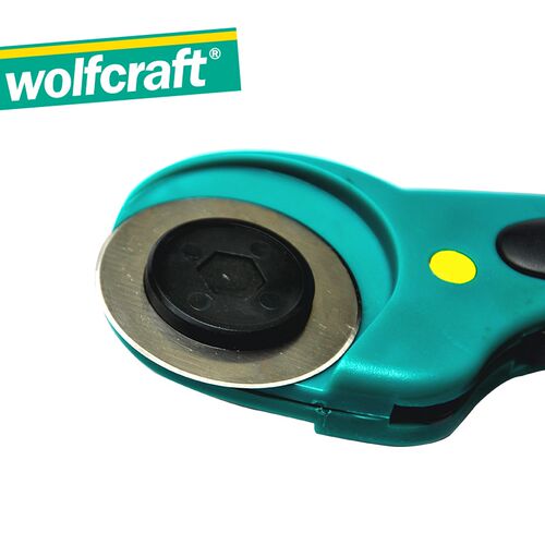 德国进口Wolfcraft狼工切割刀曲线刀滚轴刀裁纸刀割皮刀割纸刀具