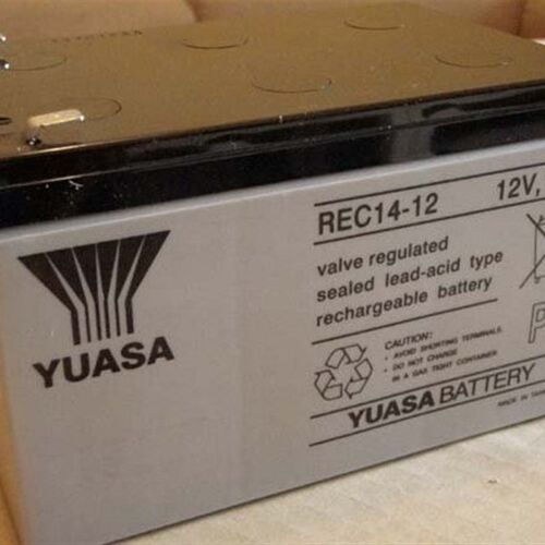 现货YUASA汤浅REC14-12 12V14AH/电子设备/电动车/仪器仪表用电池