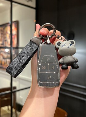 专用北京X7钥匙套bj40壳汽车bj80女北汽魔方eu5plPus智道u7扣eu7