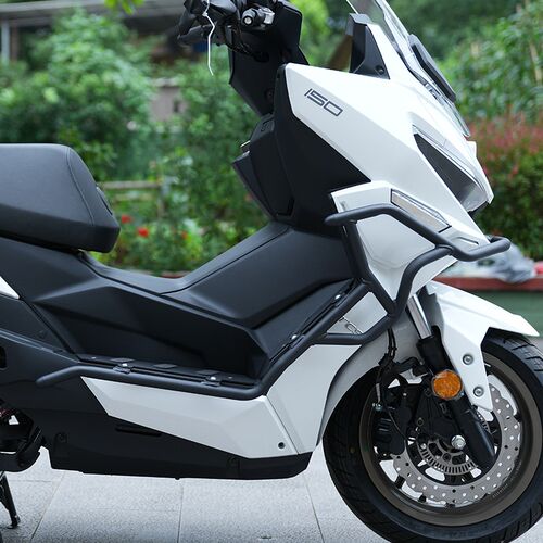 适用于光a阳Racing H150保险杠摩托车RKH150护杠改装前后防摔杠