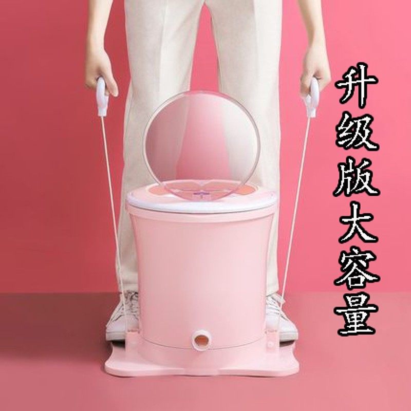 衣服甩干手动脱水机儿童桶手拉住校学生宿舍免电小型干拧衣服神器