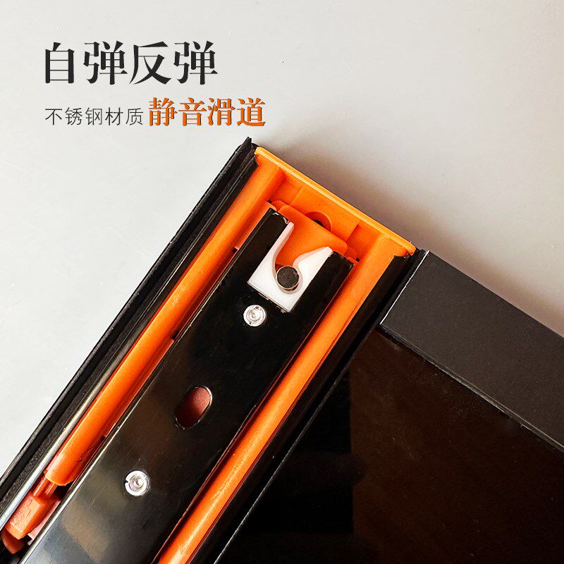 电表箱装饰超薄下推拉亚克力电闸箱遮挡可定制简约弱电箱盖板装饰