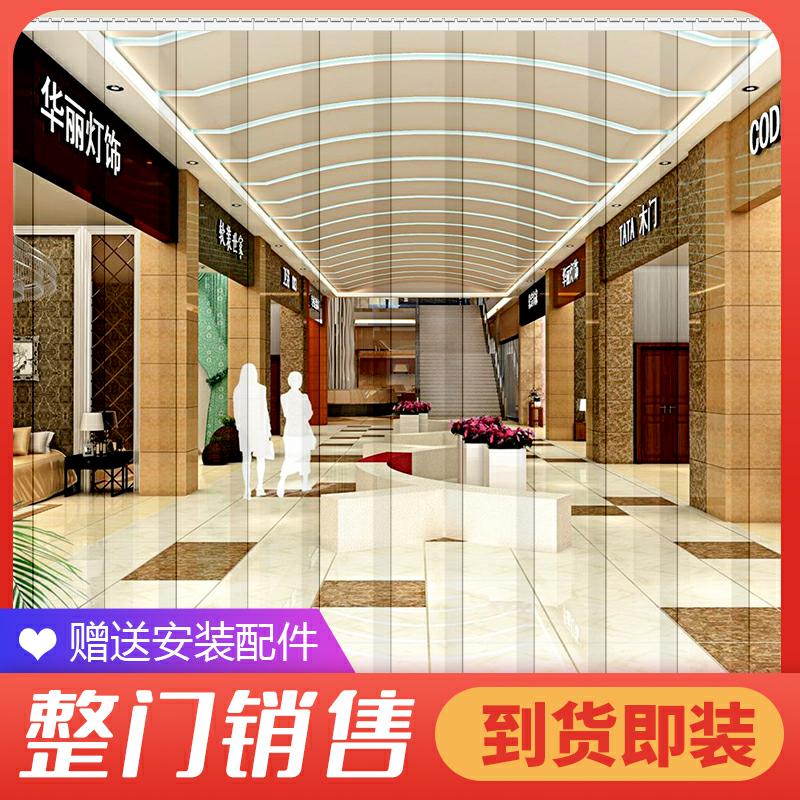 透明塑料空调门帘子家用隔断帘挡风店铺pvc软防冷气夏季门帘商用