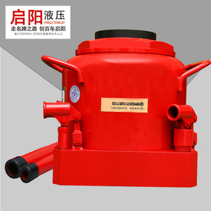 山东启阳200吨液压千斤顶重型千斤顶立式大卡货车用千斤顶工业用