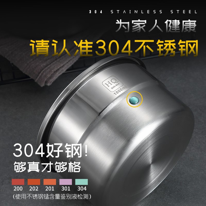 保鲜盒冰箱专用收纳盒冷冻带盖密封盒厨房不锈钢冻肉盒冷藏分装碗