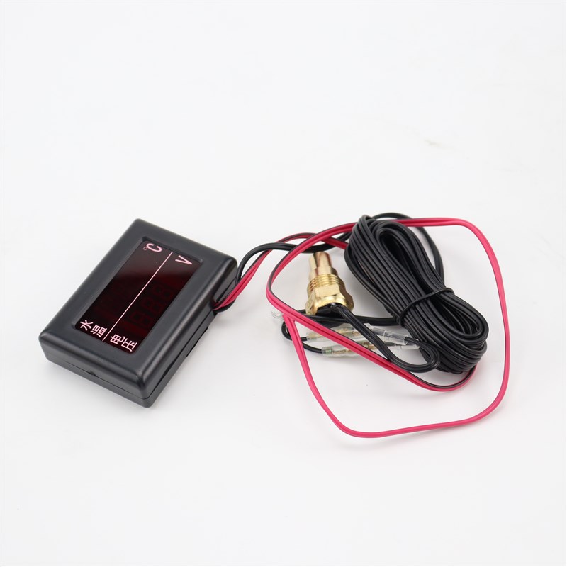 挖掘机洋马4TNV94 98发动机带线智能电子水温表温度传感器报警器