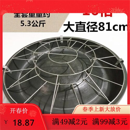轮胎喂猪料槽小猪料盆饲料盆仔猪补料槽保育料槽小猪食槽养殖器械