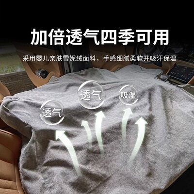适用于理想L8拉丝高压充气旅行床垫床套露营车载后备箱睡垫可漂流