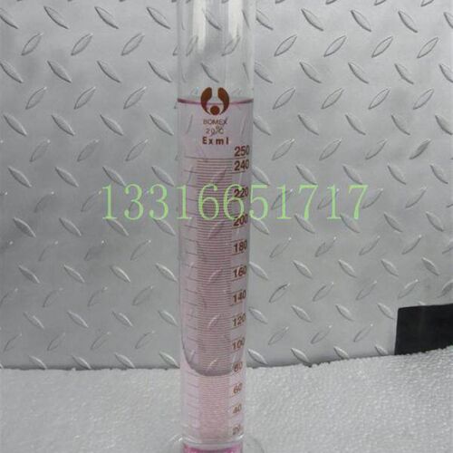 250ml   玻璃刻度量筒 带刻度量筒 带圆形底座量筒