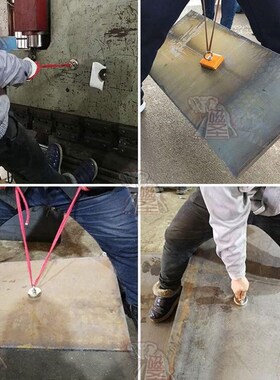 打捞高强力磁铁铷汝钕吸盘吸铁石强力圆形大号铷钕强磁吊环吸铁器