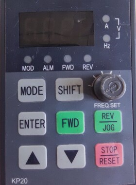 康沃变频器面板CVF-G2/P2/G3/P3操作面板KP20显示屏KP26S控制键盘