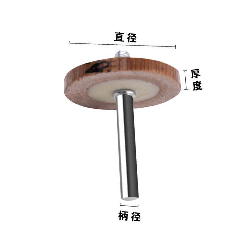 新品T型活柄百叶纱布磨头抛光精磨3柄厚5千叶轮窄边缝隙粗磨修复