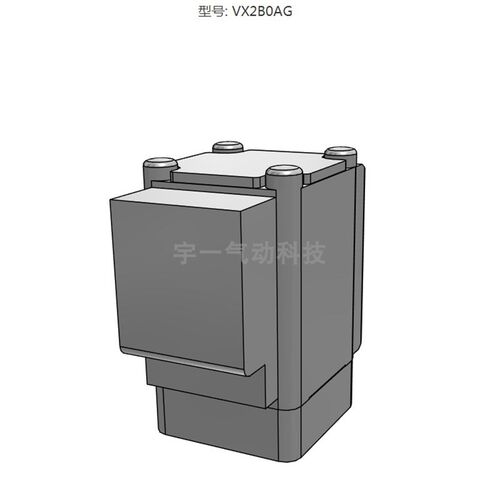 SMC 原装正品VX2B0AG系列 直动式2通电磁阀 空气集装用