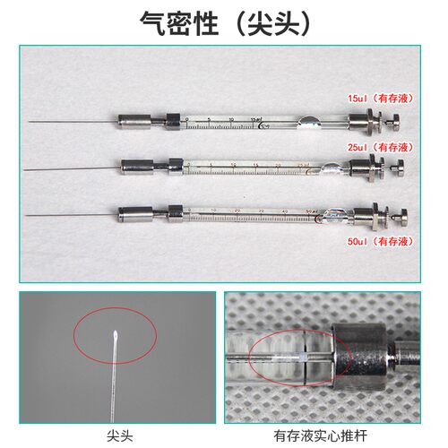 包邮 液相气相0.5 10 25 50 100 250 500 1000ul实验 微量进样器