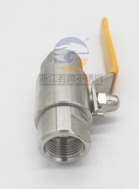 SA高压球阀 304不锈钢气源球阀双内丝内螺纹直通广式球阀Q11F-64P