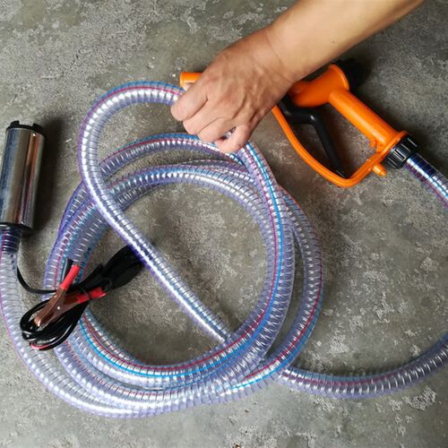 加油枪抽油泵电动柴油泵12V24伏加油机组合套装自吸泵水泵油抽子