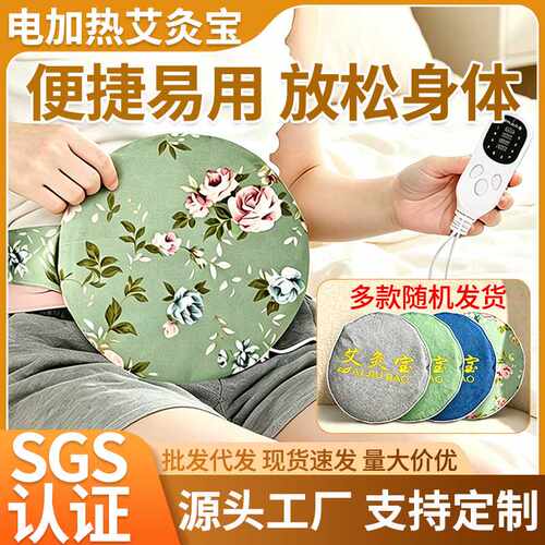 电加热艾灸宝家用 热敷艾草护腰带腰腹部艾绒电热温灸宝厂家