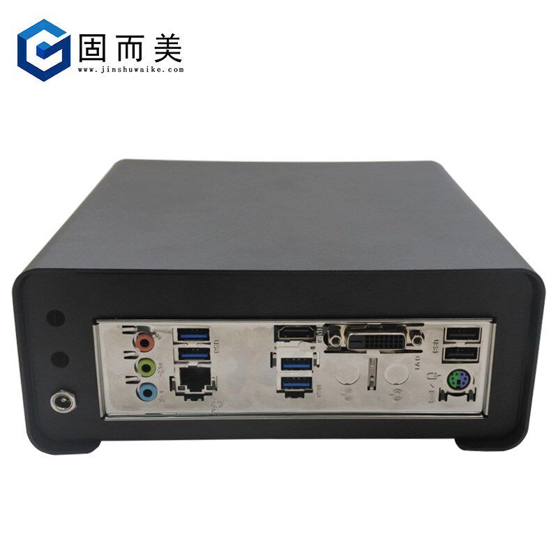 itx迷你小机箱台式微型主机桌面卧式miniITX电子外壳可定制17*17
