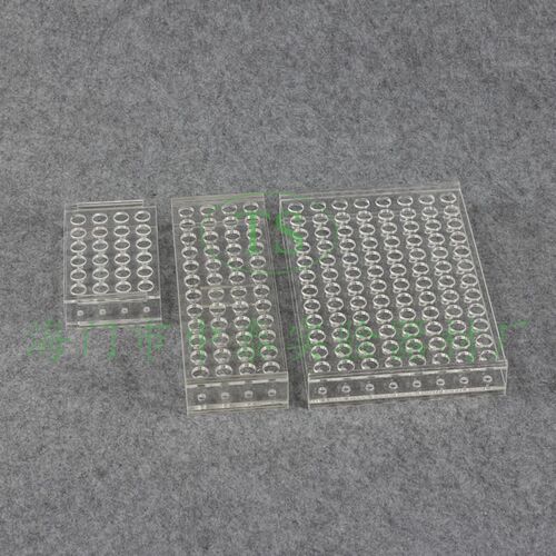 有机玻璃试管架1.5/2ml离心管架冷冻管架 PCR管架96/100孔EP管架