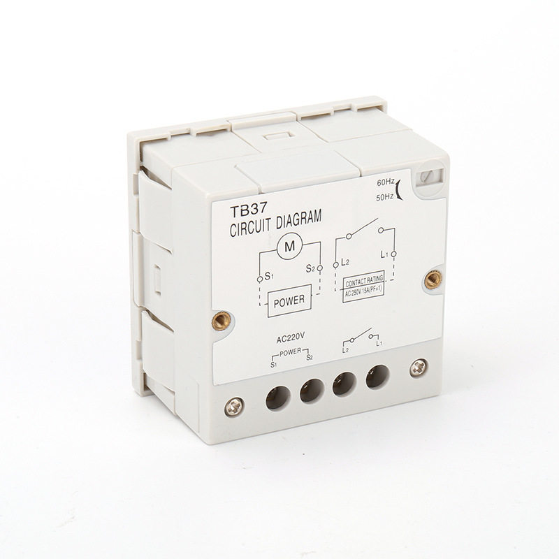 TB37定时器时控开关电子定时器机械式计时器延时继电器AC220V