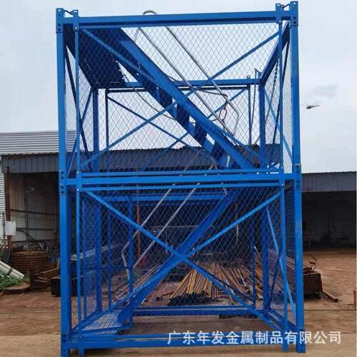 建筑梯笼护网安全梯笼桥梁安全施工爬梯梯笼盖梁平台